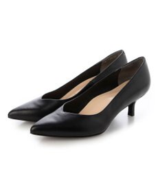MODE ET JACOMO <MODE ET JACOMO>ポインテッドVカットプレーンパンプス