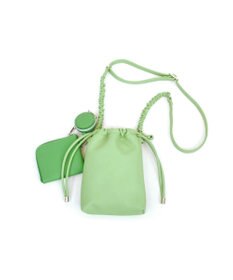 UNBILLION cachecache バンジーコード巾着スマホショルダー