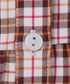 組曲 KIDS 【110-140㎝】リセチェックシャツ ワンピース