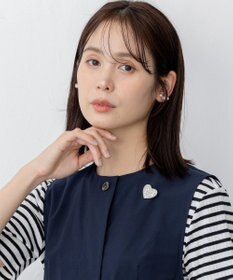 組曲 【人気につき再販決定！】ハートストーンブローチ