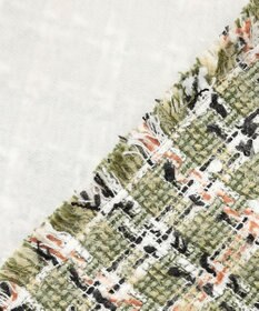 BEIGE， BERYL / ファンシーツイードノーカラージャケット