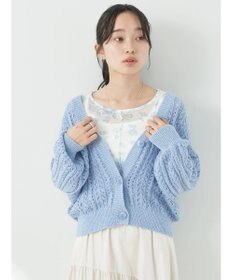 earth music&ecology スラブヤーンスカシカーディガン