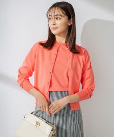 組曲 【8色展開・アンサンブル対応】ブーケカラーカーディガン