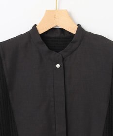 組曲 【WEB限定】ステッチストライプドビー ブラウス