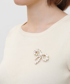 TOCCA RIBBON BROOCH NECKLACE ブローチネックレス