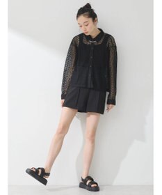 earth music&ecology シャーリングタンクトップ