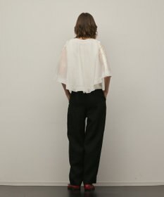 GRACE CONTINENTAL シアーケープニットカーディガン