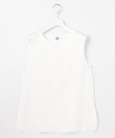 J.PRESS LADIES L 【洗える】スムースジャージー ノースリーブ カットソー