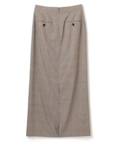 BEIGE， MER / グレンチェックスカート