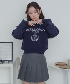 WEGO シャツドッキングジャガードニット