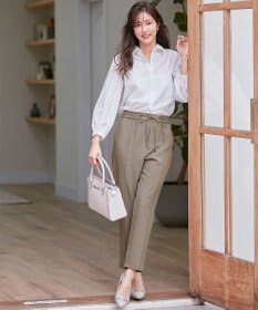 ANY SIS 【洗える】エンブロイダリースリーブ ブラウス