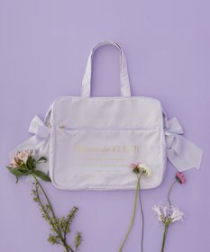 Maison de FLEUR サテンキャリーオンバッグ