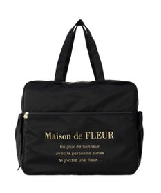 Maison de FLEUR サテンキャリーオンバッグ