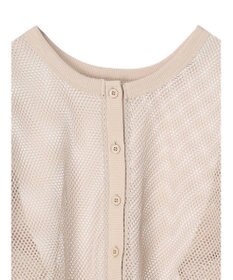 Green Parks ・ＥＬＥＮＣＡＲＥ　ＤＵＥ　２ｗａｙメッシュカーディガン
