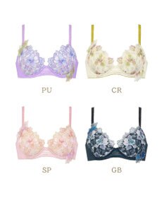 Wing ブラジャー Wing Lesiage ふっくら、まる胸メイク 背中にやさしくフィット 【2860シリーズ】 パッド有 ブラ PB2860 ウイング／ワコール