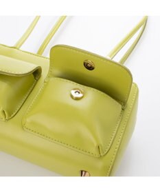 UNBILLION カシュカシュ cachecache / ダブルポケットロングハンドルボストンバッグ