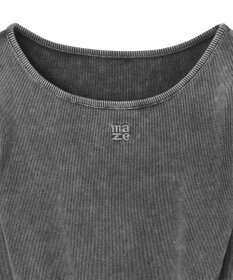 WEGO ヴィンテージウォッシュリブロンT