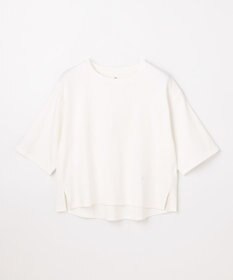 ANY 【Sサイズあり】オーガニックコットンスムース5分袖Tシャツ