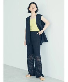 AMERICAN HOLIC 透かし編みニットパンツ