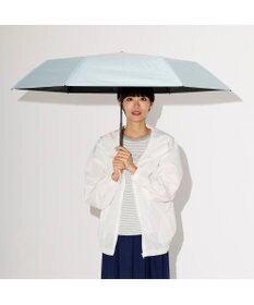 MOONBAT MIZUNO(ミズノ) ワンポイントロゴ 無地 日傘 折りたたみ傘 パラソル 晴雨兼用 軽量 遮熱効果 遮光率100% UV遮蔽100%