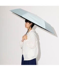 MOONBAT MIZUNO(ミズノ) ワンポイントロゴ 無地 日傘 折りたたみ傘 パラソル 晴雨兼用 軽量 遮熱効果 遮光率100% UV遮蔽100%