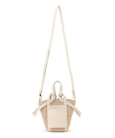 23区 VIOLAd'ORO アバカ 2WAY ミニ ショルダーバッグ