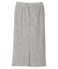 Green Parks メランジプリーツＩラインスカート