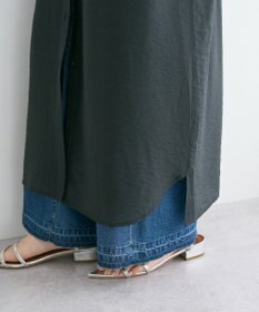 YECCA VECCA ミリタリースキッパーシャツワンピース