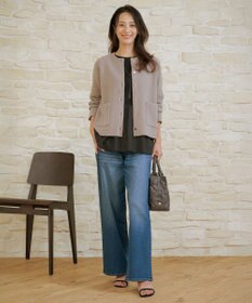 J.PRESS LADIES 【2way】ボンディングキルト トート バッグ