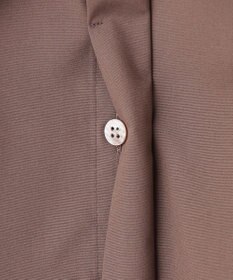 #Newans 【アイロンいらず】尖り襟ギャザースリーブブラウス