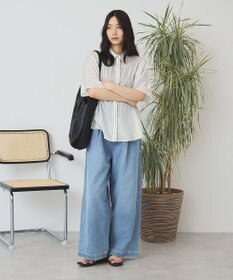 AMERICAN HOLIC イージーデニムワイドパンツ