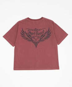 WEGO 【ユニセックス着用ITEM/MLサイズ展開】クロップドグラフィックT（SS）