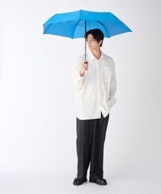 MOONBAT 【3秒でたためる傘/耐風/自動開閉】urawaza 無双(ウラワザ ムソウ)  折りたたみ傘 無地  58cm