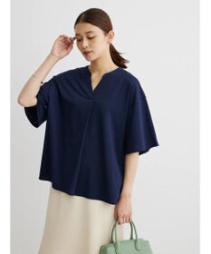 Green Parks BEST PRICE  スキッパー５分袖ブラウソー