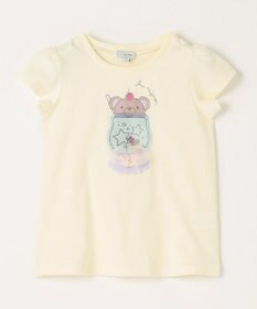 ANY KIDS シャラシャラ ビーズ入り Tシャツ