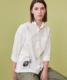 JOSEPH ABBOUD MOUNTAIN 【テーム・ヤルヴィモチーフ】デザイン シャツ