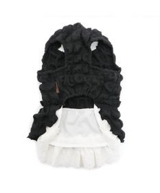 PET PARADISE ペットパラダイス ぽこぽこ ワンピース 《ブラック》 小型犬