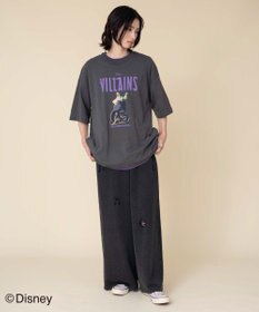 WEGO 【ユニセックス着用ITEM/SMLサイズ展開】VILLAINSグラフィックT（S）