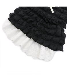 PET PARADISE ペットパラダイス ぽこぽこ ワンピース 《ブラック》 小型犬