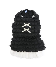 PET PARADISE ペットパラダイス ぽこぽこ ワンピース 《ブラック》 小型犬