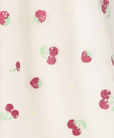 ANY KIDS 【チェリーベリーシリーズ】フルーツ チュール スカート