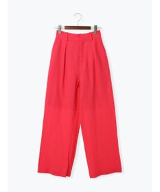 Te chichi レーヨンリネンストレートパンツ