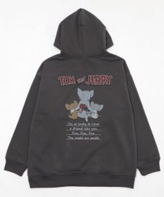 WEGO 【ユニセックス着用ITEM/25年秋冬新作】TOMandJERRYグラフィックプルオーバー