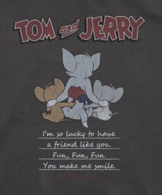 WEGO 【ユニセックス着用ITEM/25年秋冬新作】TOMandJERRYグラフィックプルオーバー