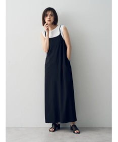 YECCA VECCA 【2点SET】シアーシャツ×Aラインキャミワンピース