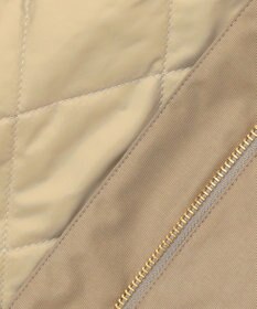 J.PRESS LADIES 【2way】スパンライクナイロンタッサー フーデッド コート