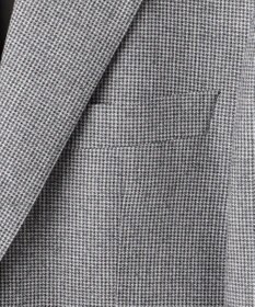 GOTAIRIKU 【CANONICO/カノニコ】サキソニーウールコットンブレンド ジャケット_グレー千鳥柄