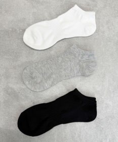 WEGO 3Pムジショートソックス