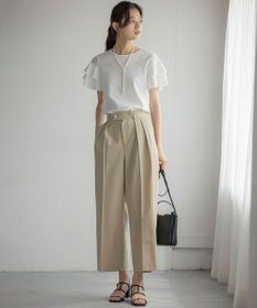 組曲 S スーパーライトストレッチ ワイドパンツ