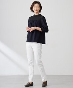 J.PRESS LADIES S 【洗える】BASIC STRETCH DENIM スキニー パンツ